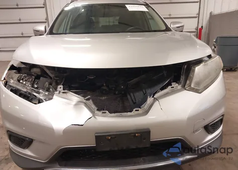 2016 Nissan Rogue Sv из США, поврежденный, VIN 5N1AT2MV8GC875408